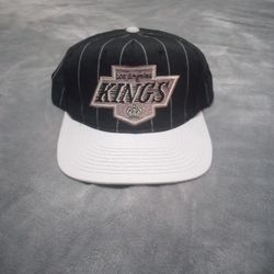 Los Angeles Kings Starter Pinstripe Snapback Hat