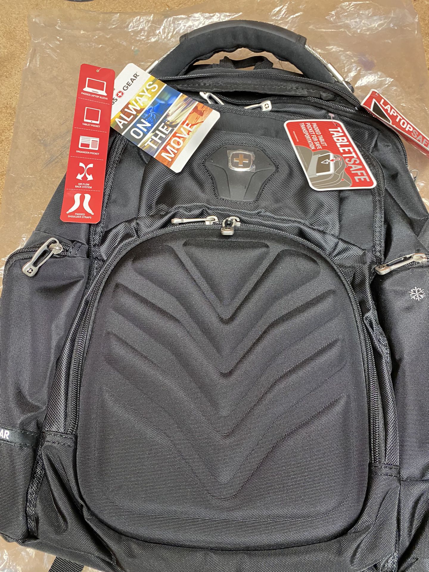 Swissgear Laptop Backpack-Black 