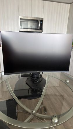 27 inch dell  curved moniter
