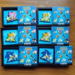 Figpin Sonic Hedgehog Mini Pins 
