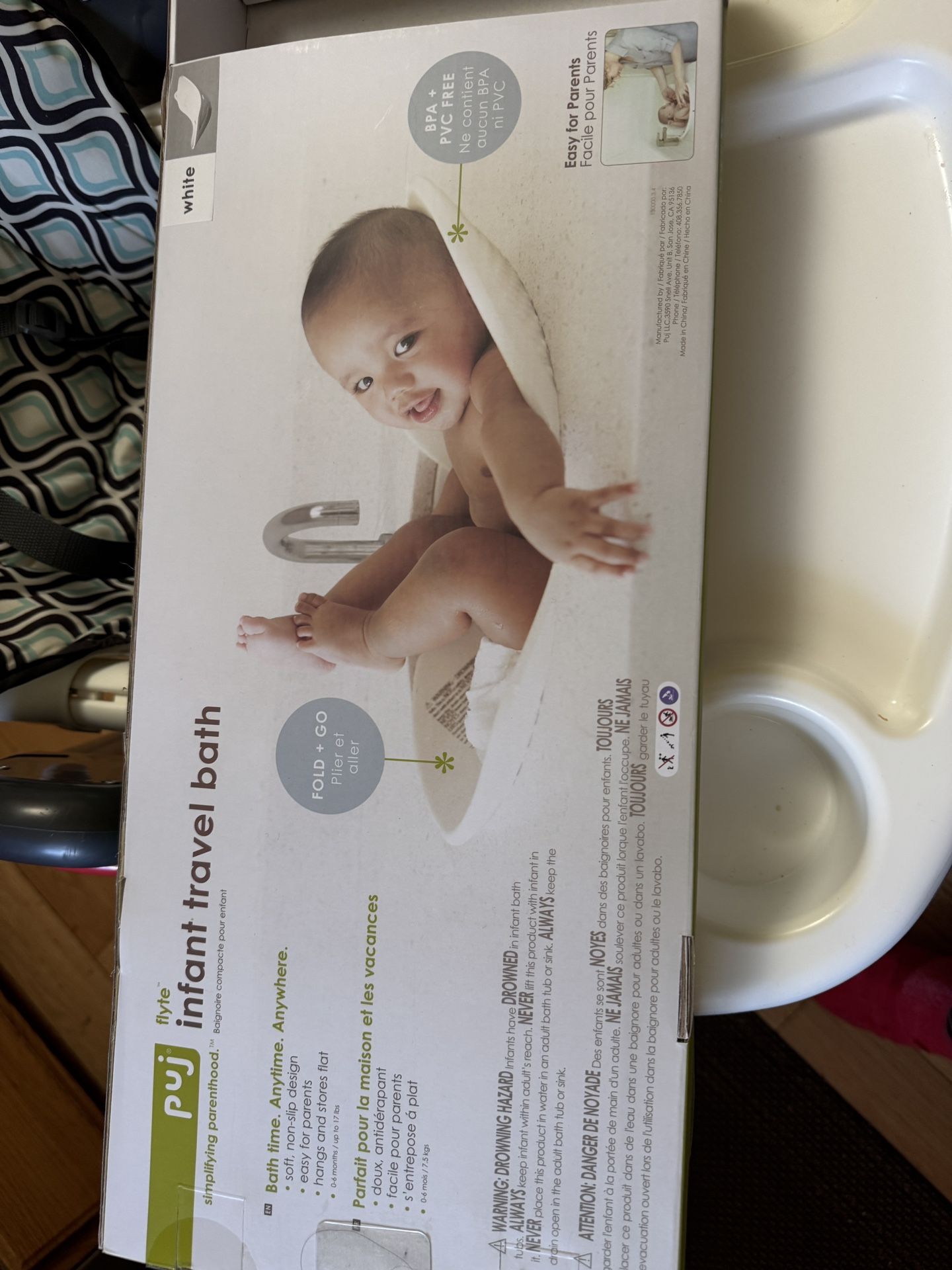 Infant travel Bath