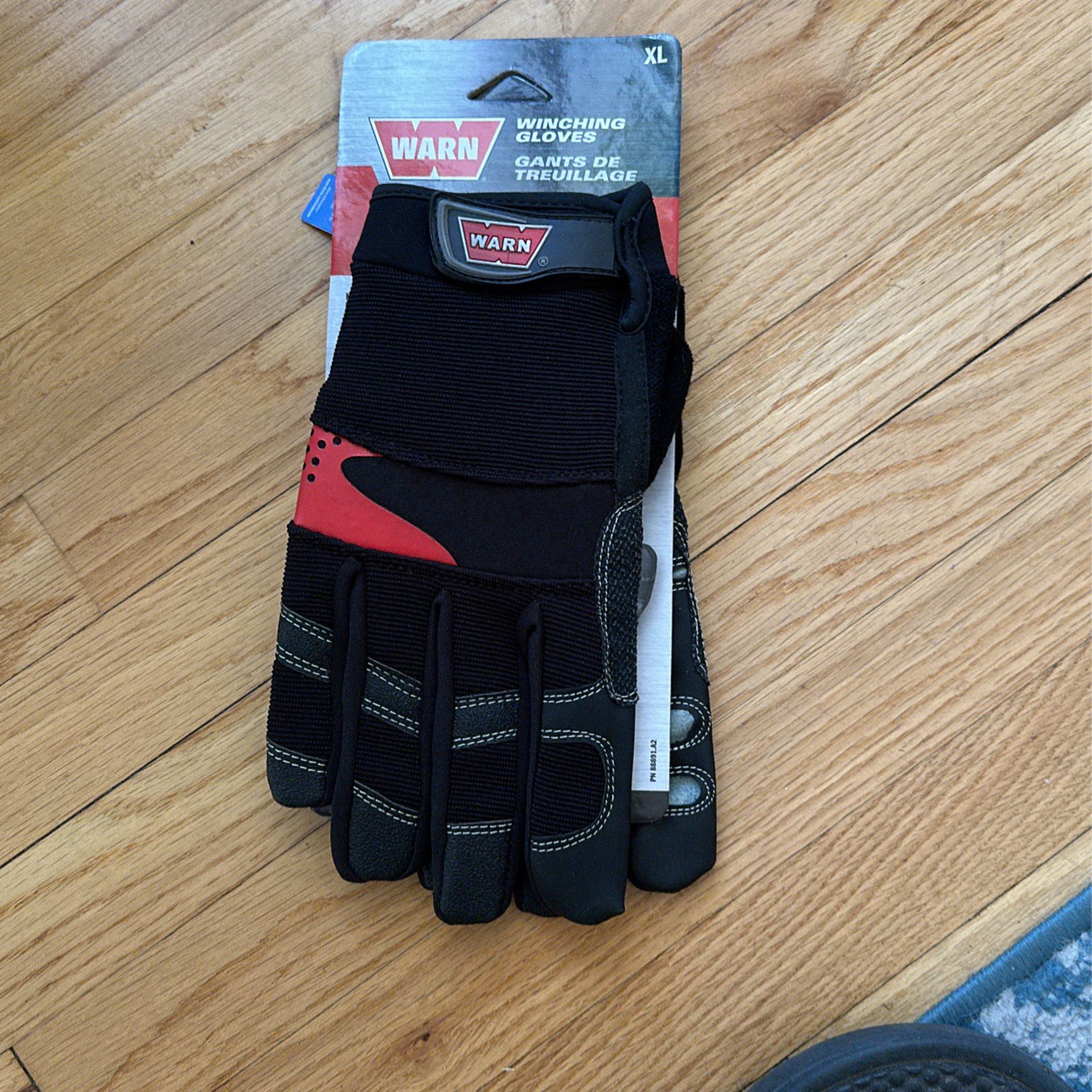 Warn Winching XL Gloves 