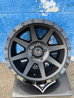 ICON REBOUND WHEELS “ DOUBLE BLACK”17”5x127