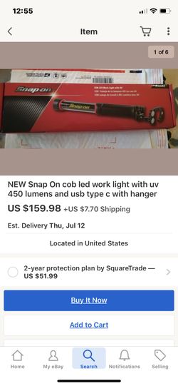 Snap On Light With Retractable Reel for Sale in Tustin, CA - OfferUp
