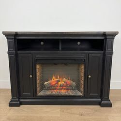 ✨ Elegant Fireplace Console ✨