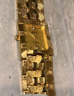 10k Watch/ Stainless chain