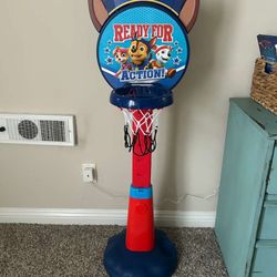Paw Patrol Adjustable Basketball Hoop