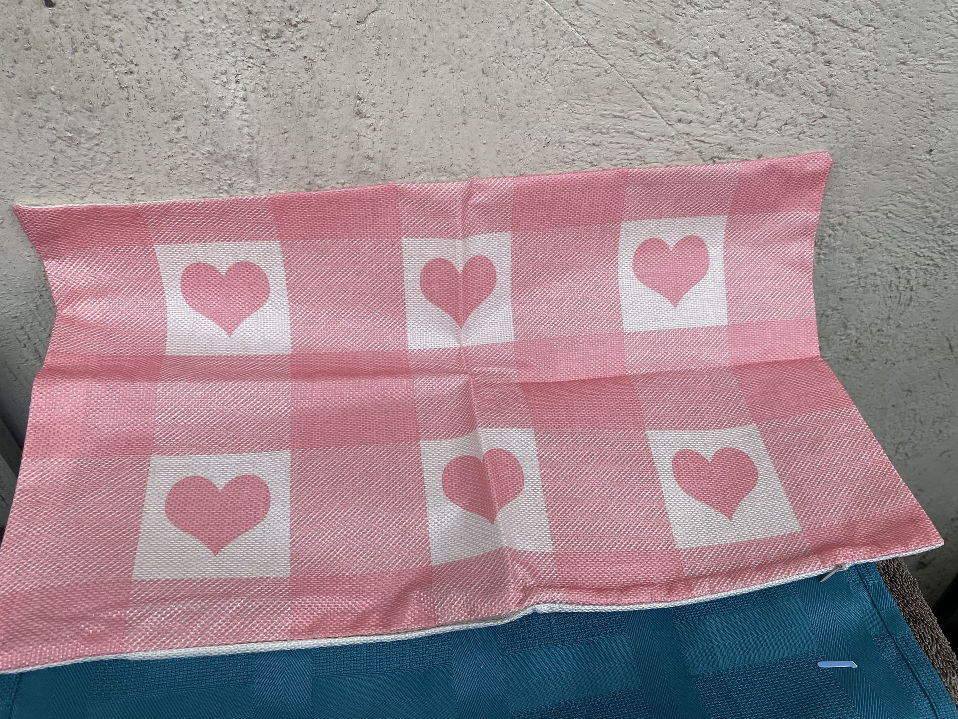 Valentines Heart Pillow Cover