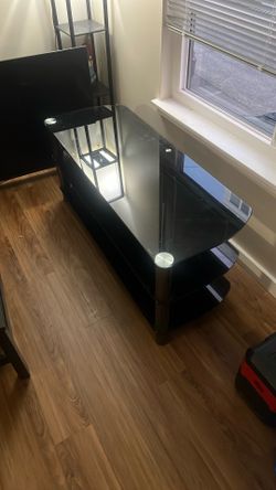 Black Glass Entertainment Center