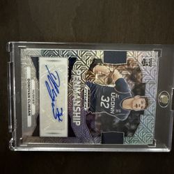 Basketball Signature Card