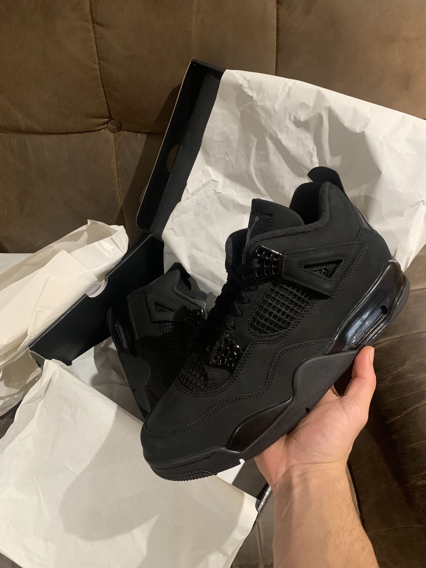 Jordan 4 Black Cat Size 10