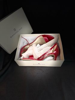 Bandolino Red Heels 8.5”