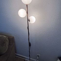 Rose Gold Mid Century Modern Lamp