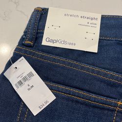 Brand New Boys Gap Size 8slim Jeans