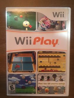 Nintendo Wii Wii play