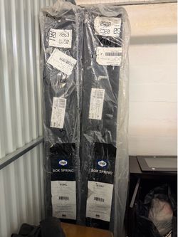 King or twin box springs brand new