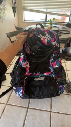 Softball backpack and head gear