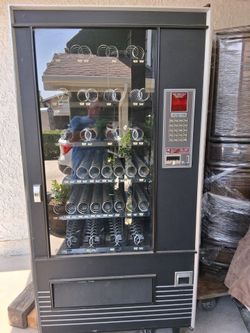 Snack vending machine.