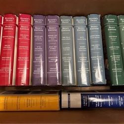 Lot of 15 Hardback Readers Digest Select Editions/Anthologies