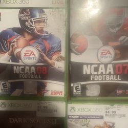 Xbox 360 Games $8 Each