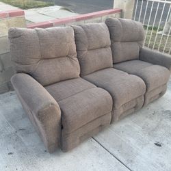 Big Boy Recliner Brown Couch 