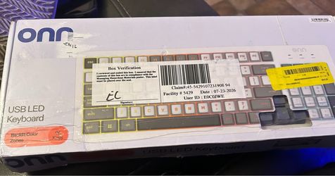 Keyboard lighted