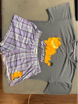 2 Piece Garfield Sleepwear