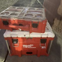 Pack Out Clear Lid Organizer And Pack out Chest 