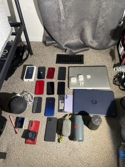 Huge Electronics Lot – Phones, MacBook, Bose & More