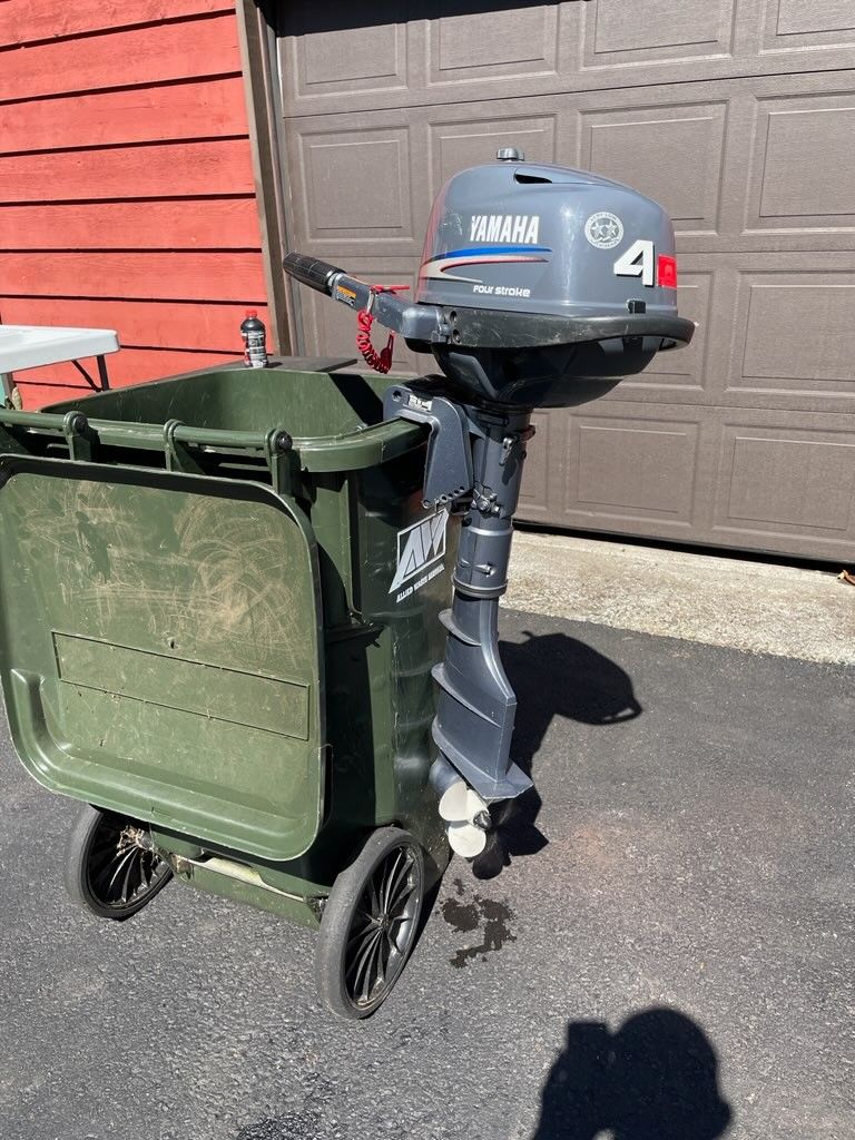 4hp Yamaha Long Shaft Outboard Motor