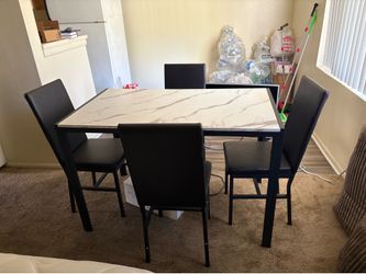 Amazon dining set with 4 chairs