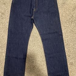 Levis 501 Jeans 36x30 Dark Blue