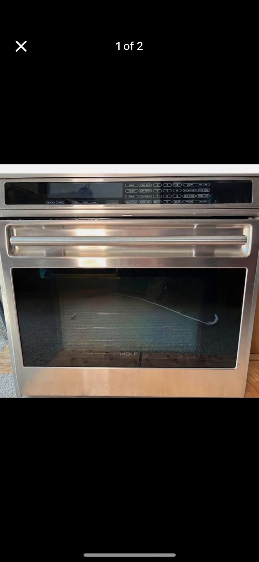 WOLF 30” Electric Single Wall Oven