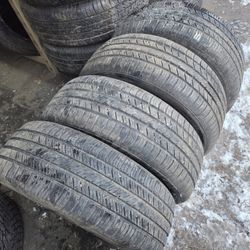 4 tires 215/55/17 Hankook kinergy 