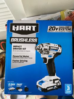 Hart impact drive kit new
