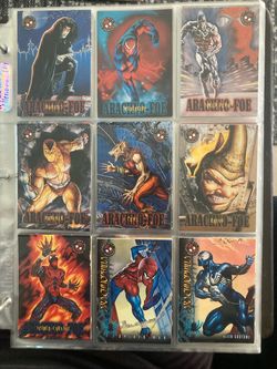 108 marvel trading cards