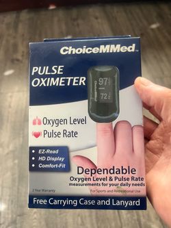 PULSE OXIMETER OXYGEN AND HEART PULSE -NEW-