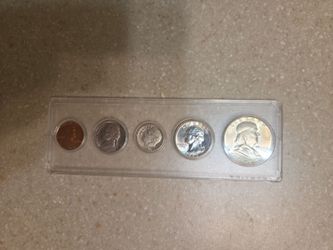 1963 Uncirculated Silver mint coin set