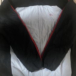 Black White Red Adidas Windbreaker (XXL)