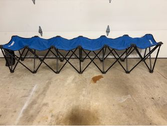Insta-bench portable bench. 6-seater