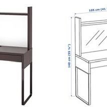 IKEA Desk and Rolling 4 Drawers