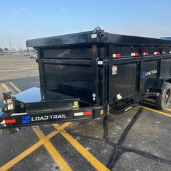 2025 Load Trail 7x16 Dump Trailer – 14K GVWR – Contractor Ready CLEAN GREEN TITLE