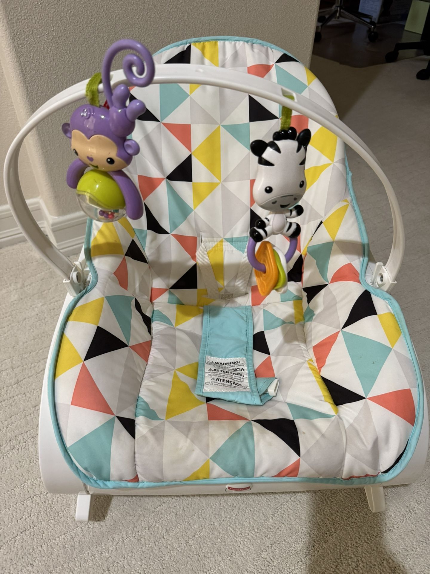 2 Baby Rocker and  1Walker Toy 