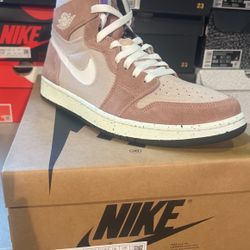 Brand New Air Force 1 Fossil Stone Men Size 10.5 Cmft