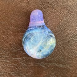 Artist Made- Glass Blown Pendant 
