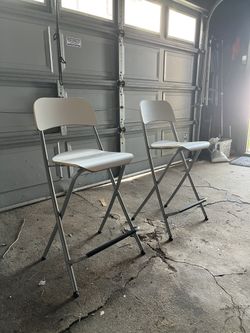 Bar stool folding chairs