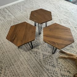 3 Custom Side Tables