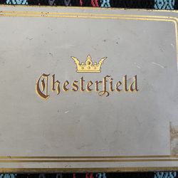 Chesterfield Cigarette Box Vintage