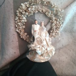 Vintage Cake Top For Wedding $50