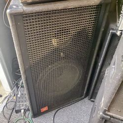 Pair Of JBL SR4718A 18” Woofers.